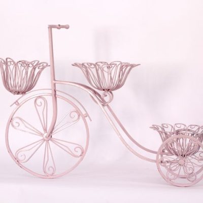 Bicicleta Rosa de Ferro