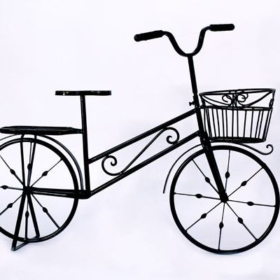 Bicicleta Preta de Ferro
