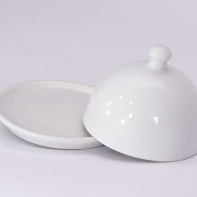 Mini Cloche de Porcelana Branca