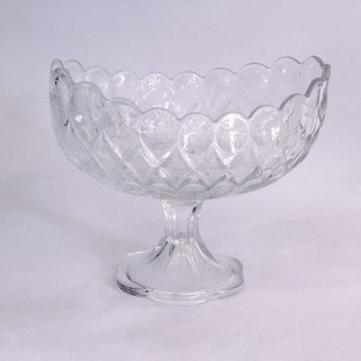 Fruteira de Cristal Camélia Oval