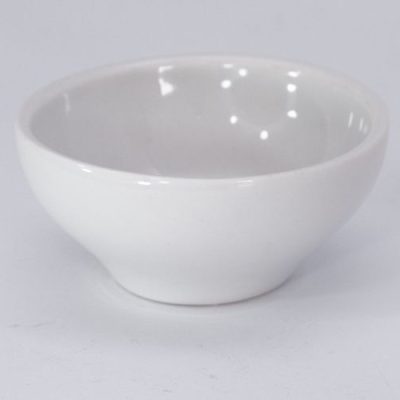 Mini Bowl de Porcelana Branca Liso