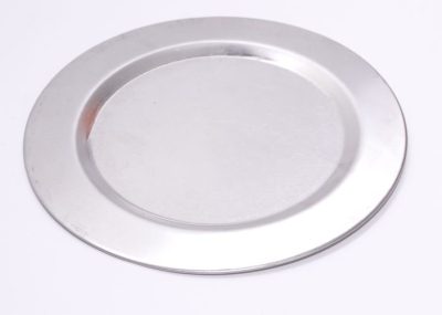 Mini Sousplat de Inox Liso