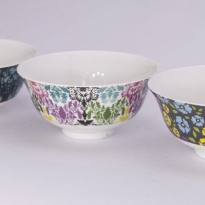 Mini Bowls de Porcelana Florida